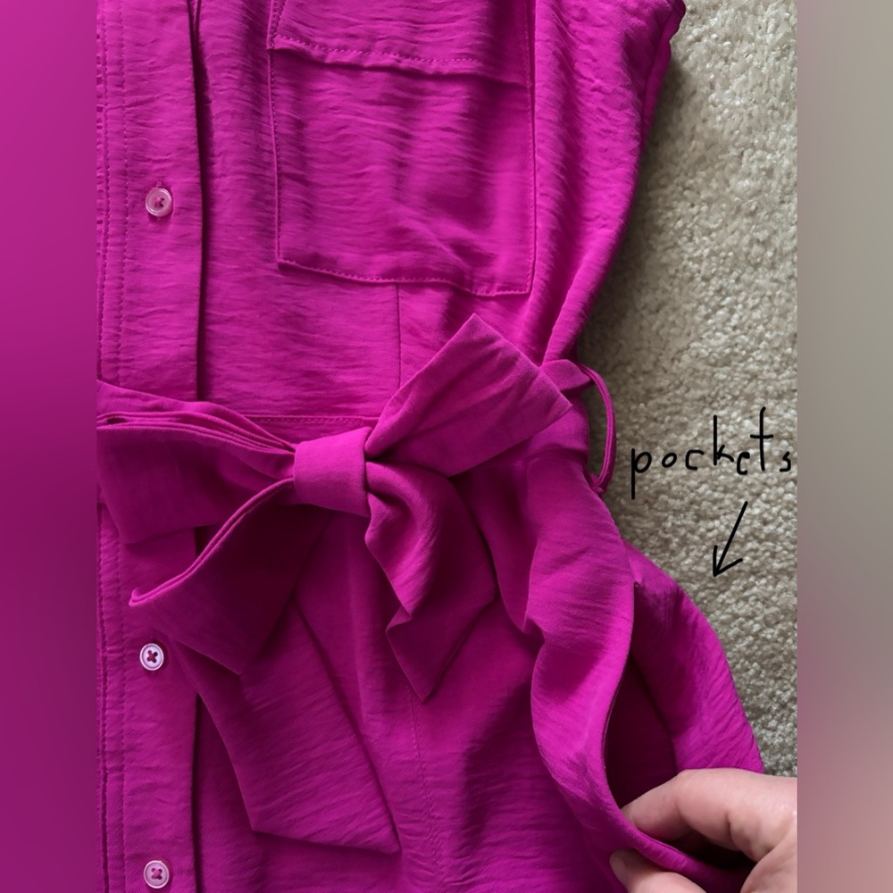 DKNY Sleeveless V-Neck Sundress - Picture 6 of 10